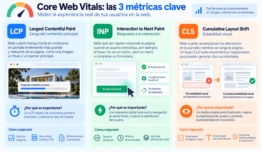Core Web Vitals WordPress: 9 optimizaciones esenciales para mejorar el rendimiento 1 Core Web Vitals Wordpress